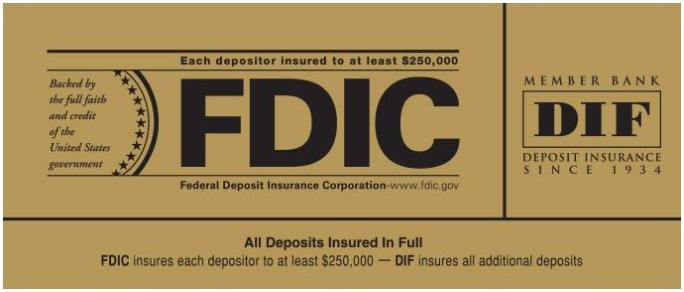 FDIC DIF 100% Insured